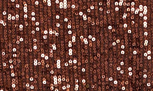 Tahari Asl Sequin Top In Brown