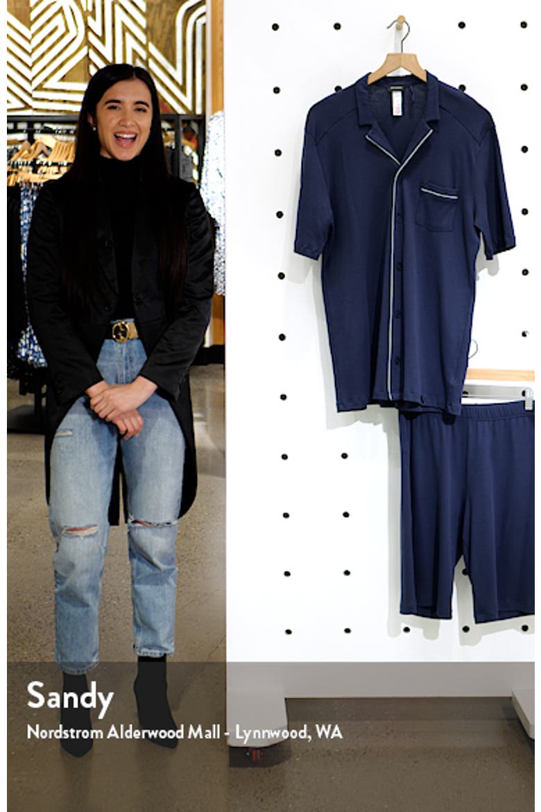 Night and Day Button Front Cotton Pajama Set video
