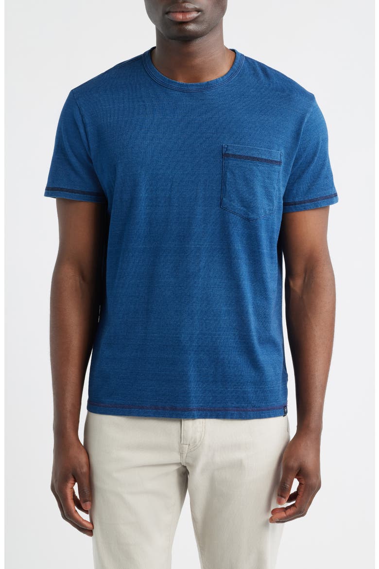 Nick Slub Cotton Pocket T-Shirt, Main, color, DESERT NIGHT