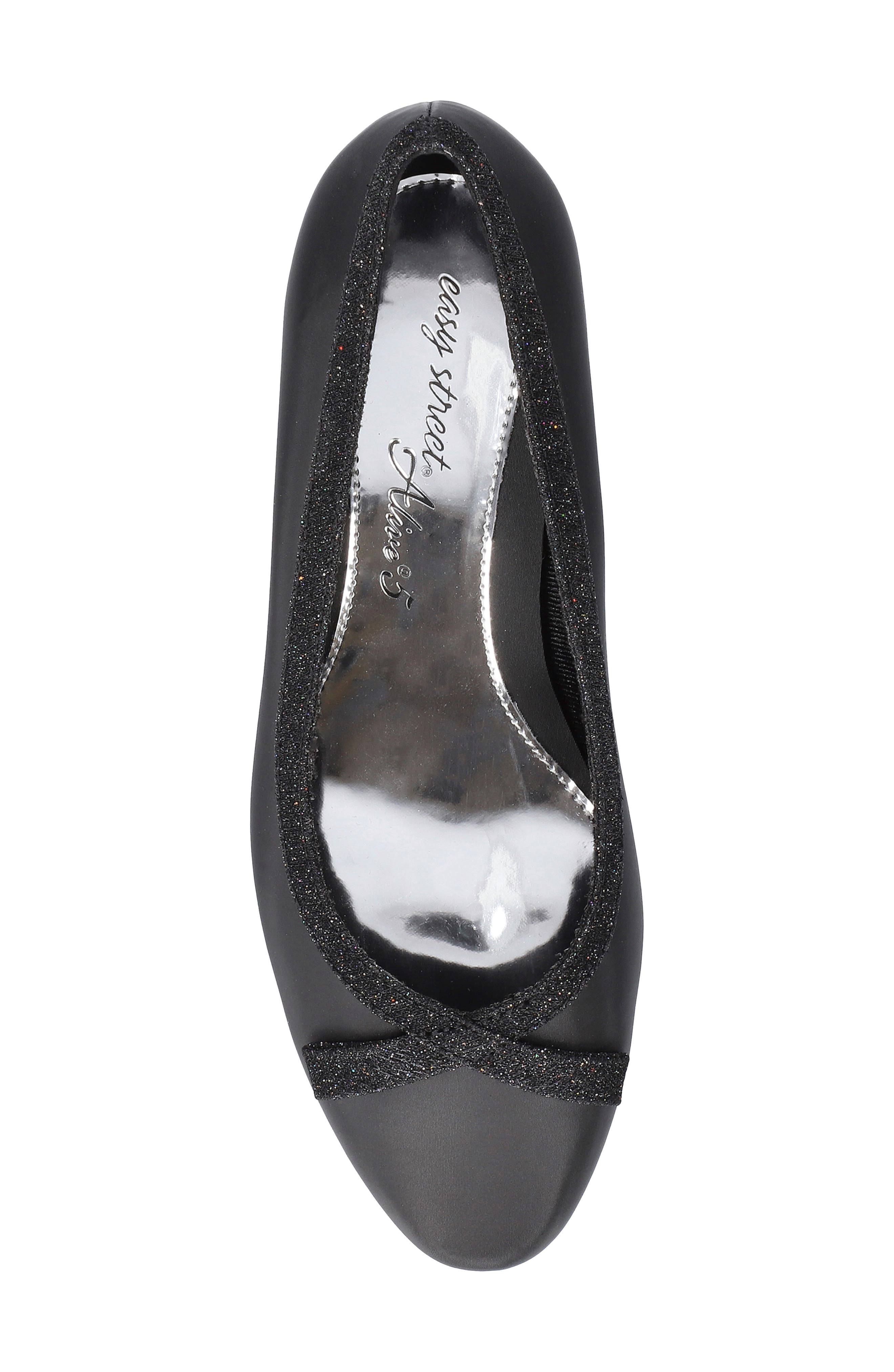 EASY STREET Kata Pump, Alternate, color, Black Satin