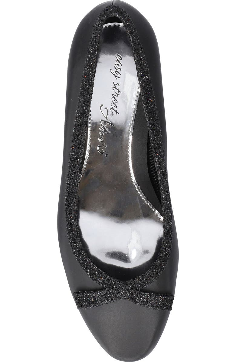 EASY STREET Kata Pump, Alternate, color, Black Satin