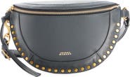 Isabel Marant Skano Stud Leather Convertible Belt Bag