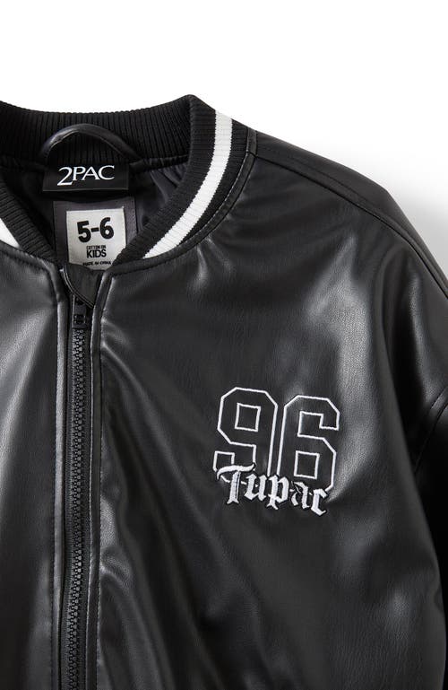Cotton On Kids Kid's License Faux Leather Bomber Jacket