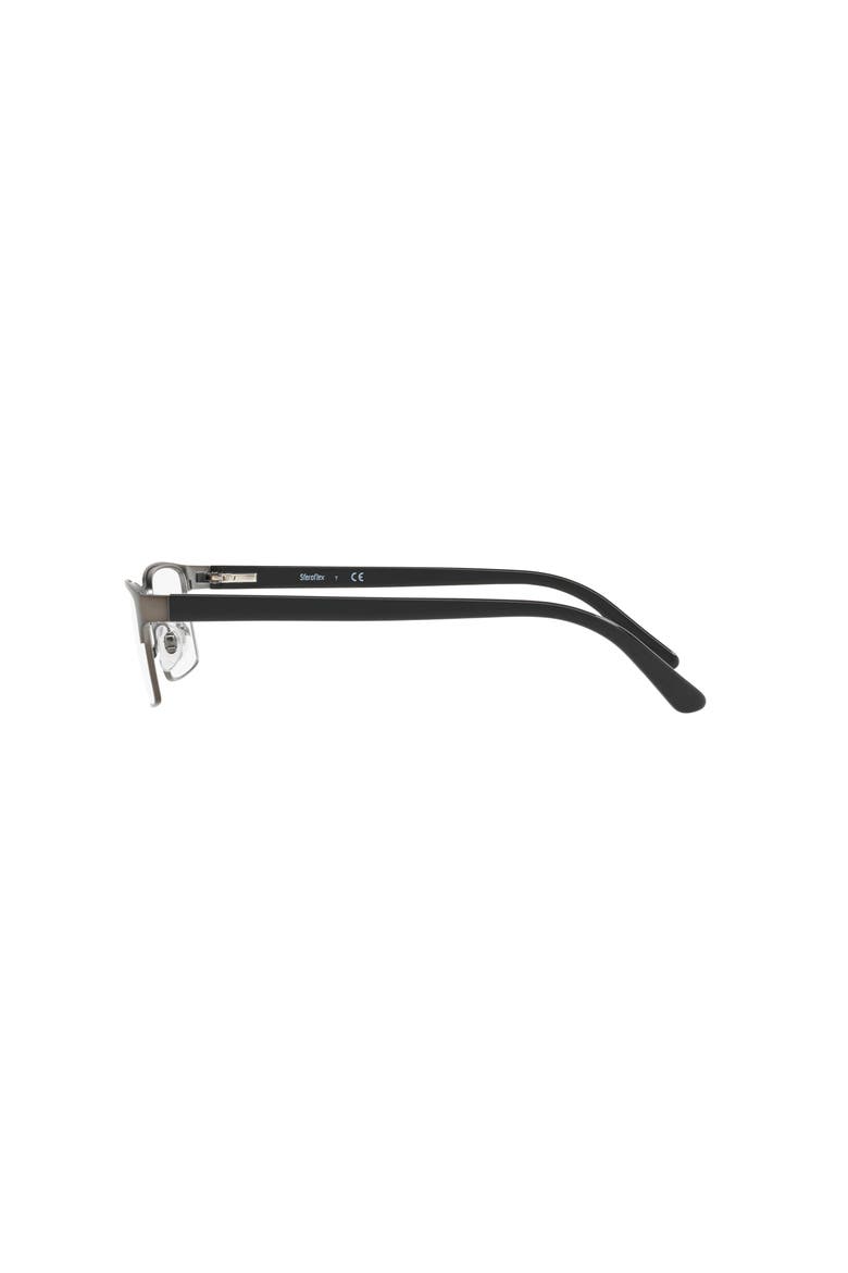 53mm Rectangle optical glasses, Alternate, color, Grey
