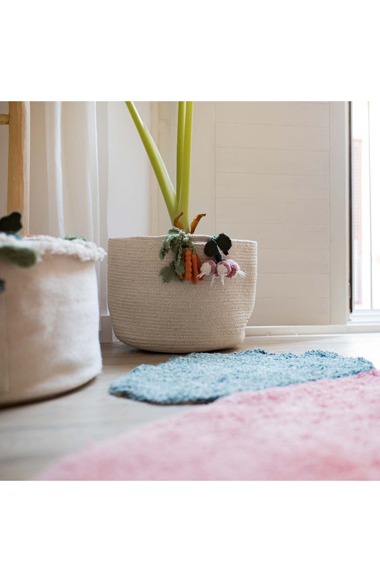 Lorena Canals Basket Veggies, Alternate, color, Multicolor