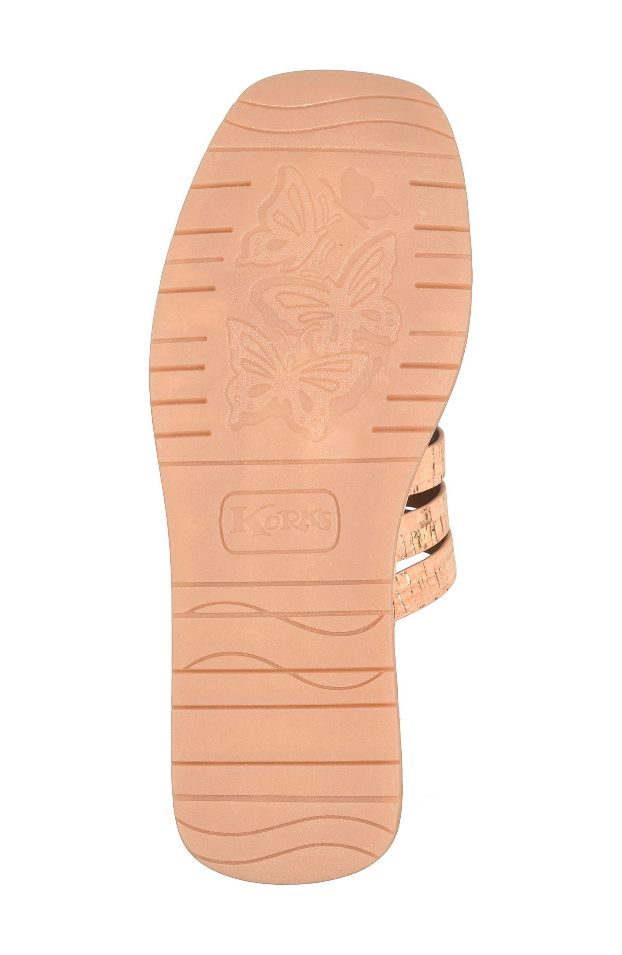 Marisol Toe Loop Slide Sandal, Alternate, color, CORK