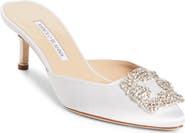 Manolo Blahnik Hangisimu Mule Pump