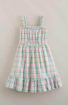 Kids' Ruffle Seersucker Sundress