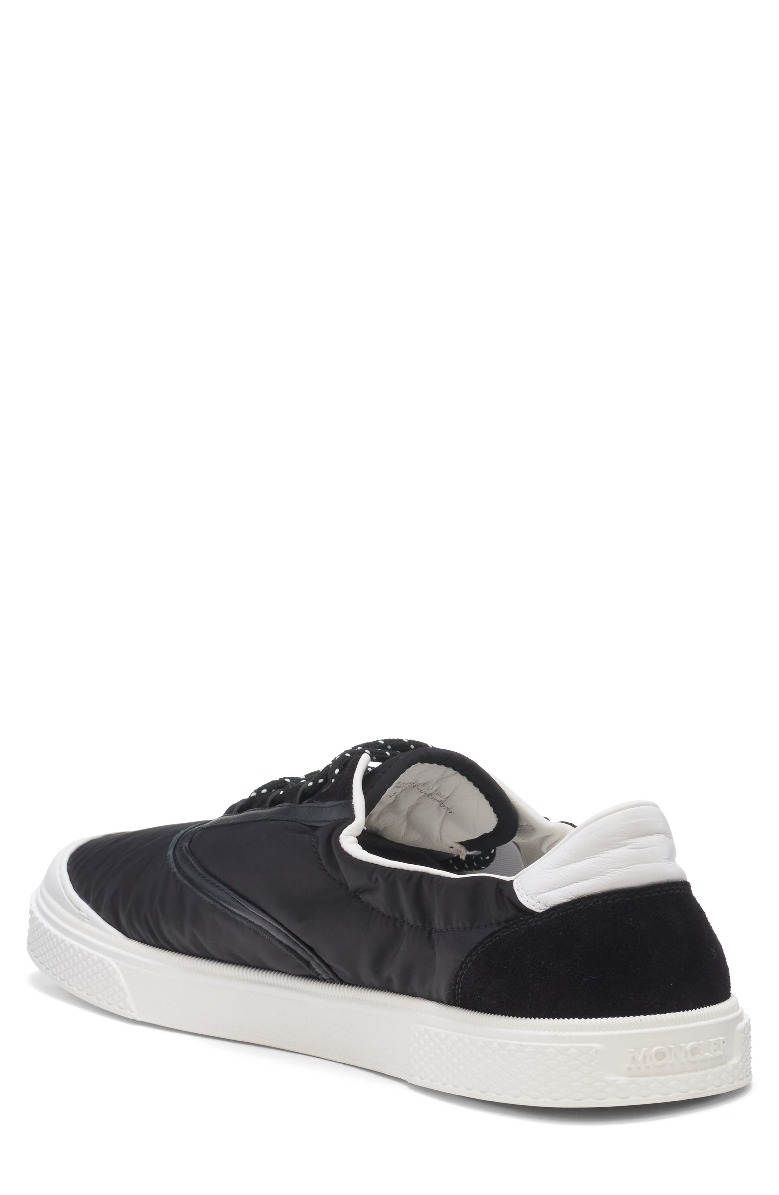 Moncler Vera Leisure Low Top Sneaker, Alternate, color, Black