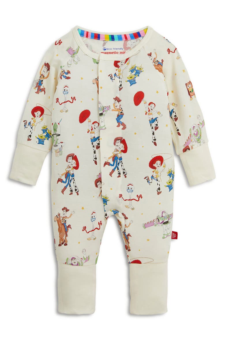 Magnetic Me Toy Story Woody & Friends Footie, Main, color, White