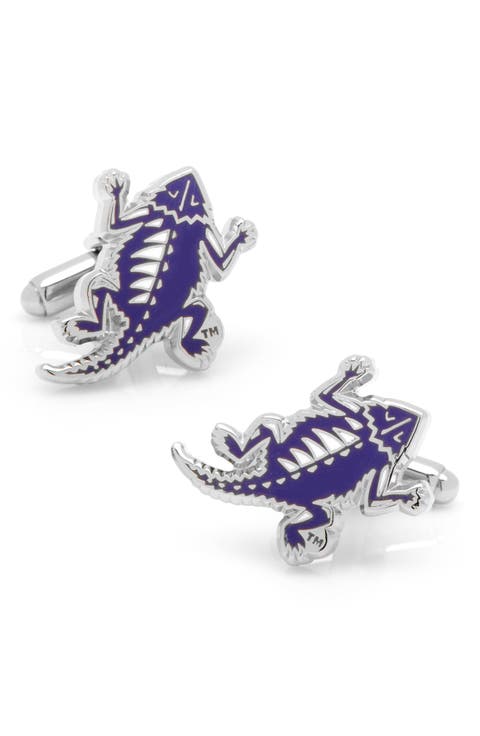 TCU Horned Frogs Cuff Links