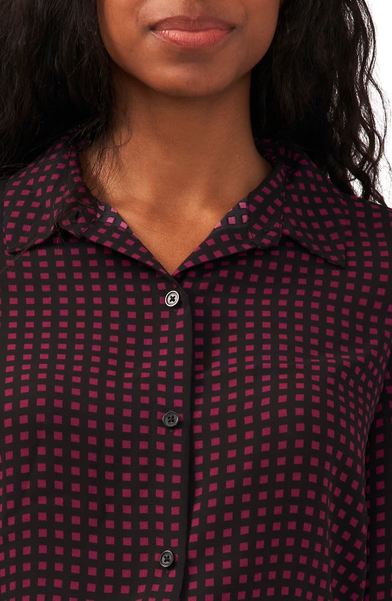 Halogen<sup>®</sup> Check Button-Up Shirt, Alternate, color, 