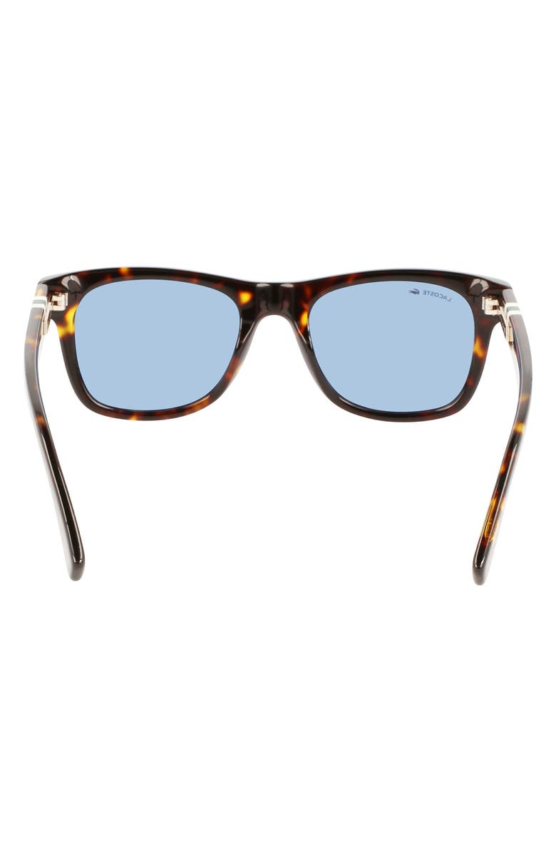 Lacoste 52mm Modified Rectangular Sunglasses, Alternate, color, 