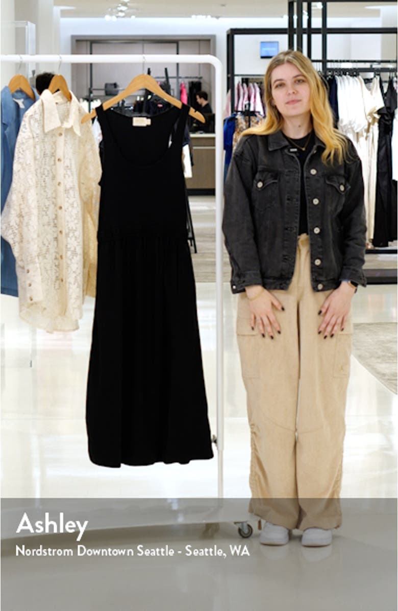 Sadelle Stretch Cotton Midi Dress, sales video thumbnail