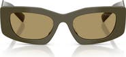 Prada 51mm Rectangular Sunglasses