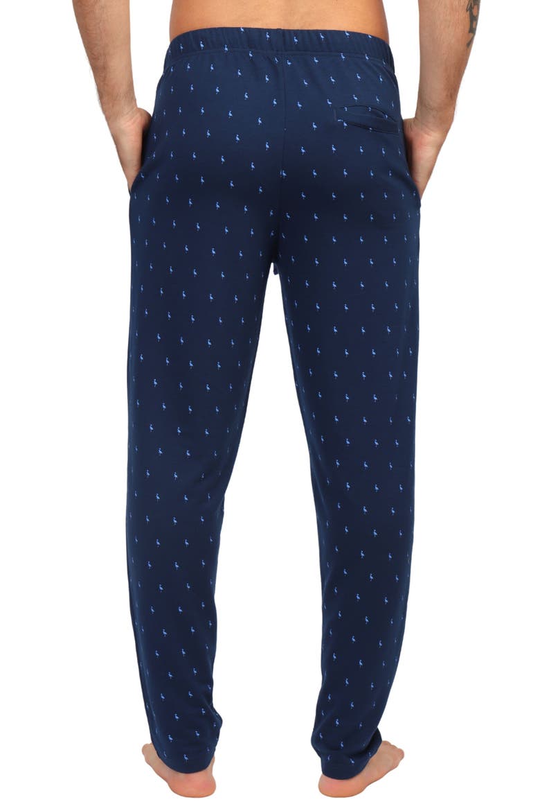 French Terry Lounge Joggers, Alternate, color, NAVY