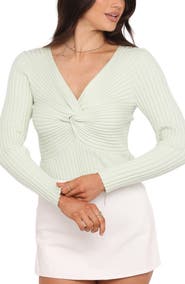 Petal & Pup Demi Twist Rib Sweater