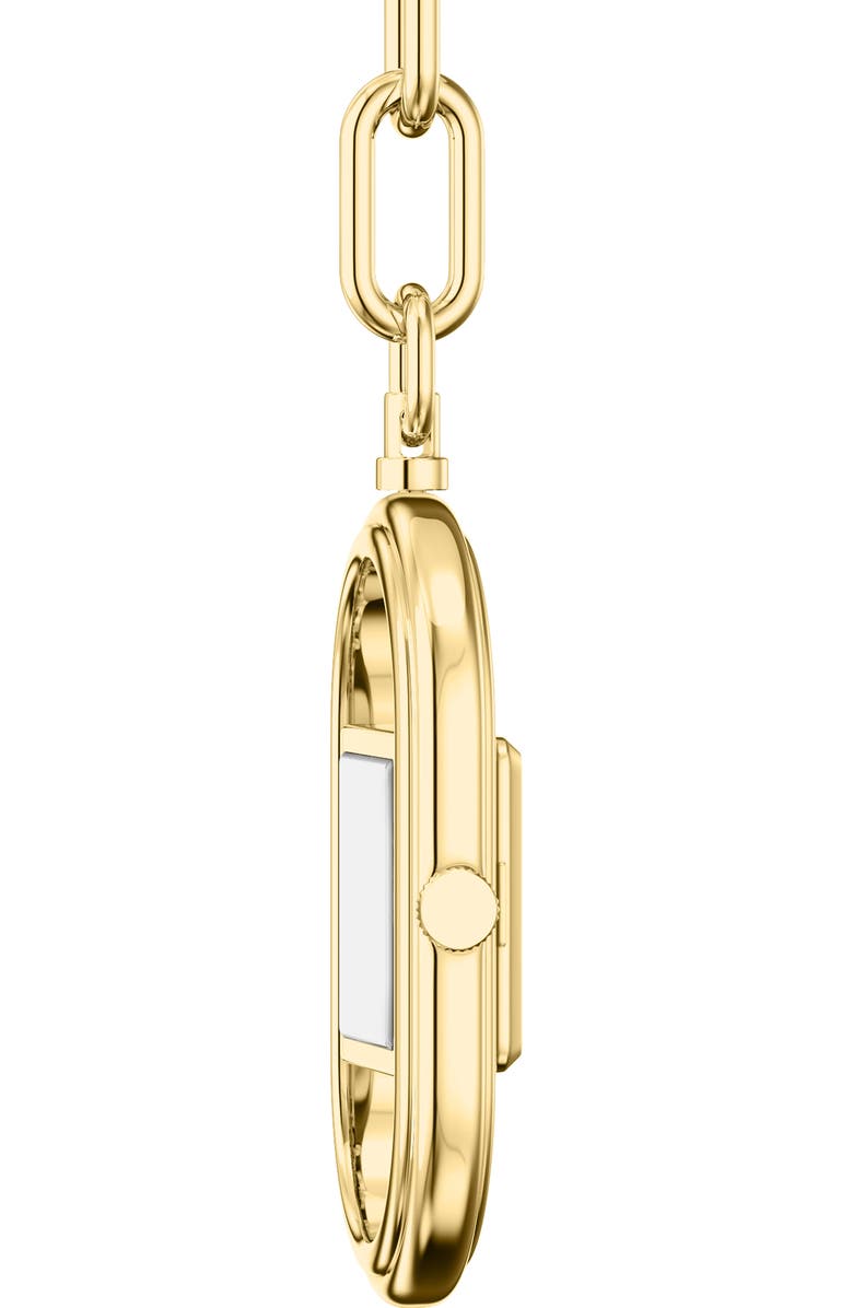 Fossil Watch Bag Charm, Alternate, color, Gold