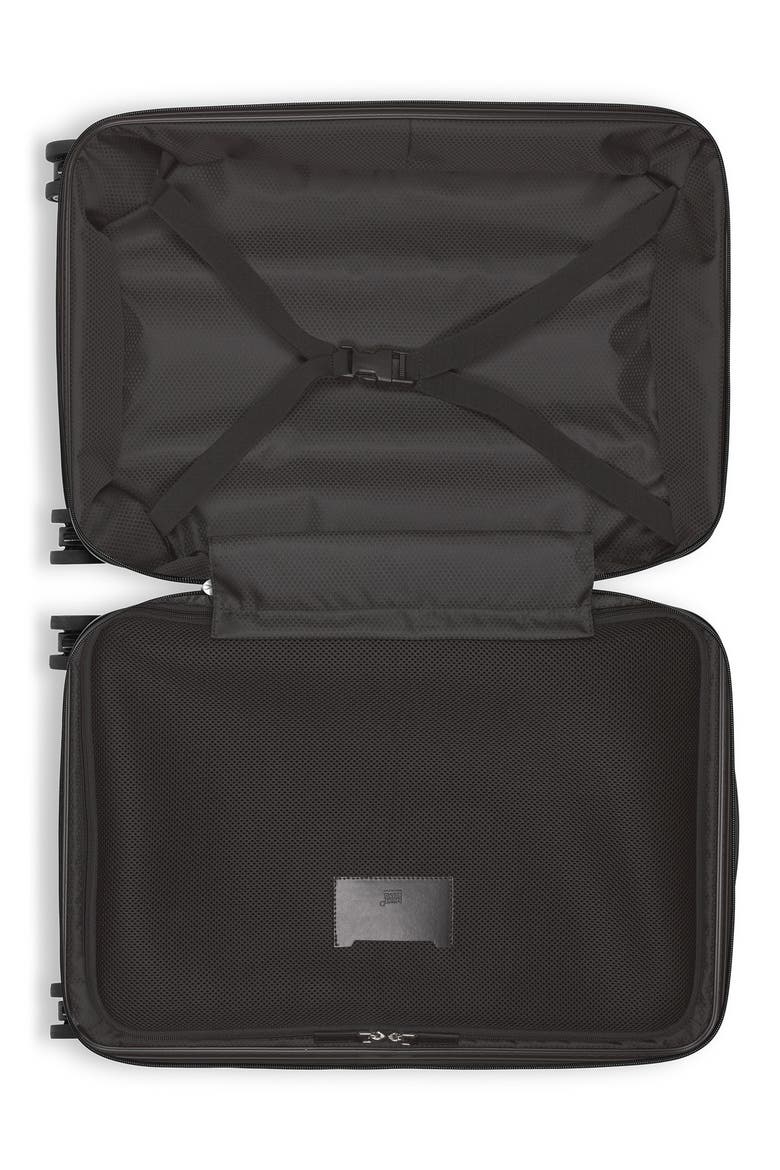 #MY4810 Cabin Trolley Compact Carry-On Spinner Luggage, Alternate, color, BLUE