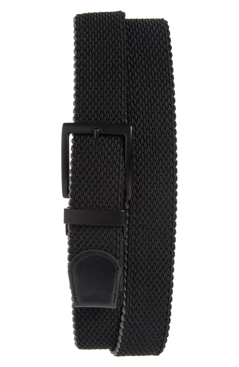 Callaway Golf<sup>®</sup> Stretch Fab Rev Woven Belt, Main, color, Black