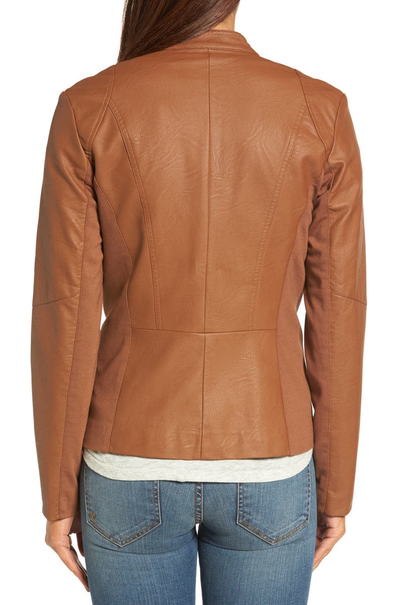 KUT from the Kloth Aniya Faux Leather Jacket, Alternate, color, 