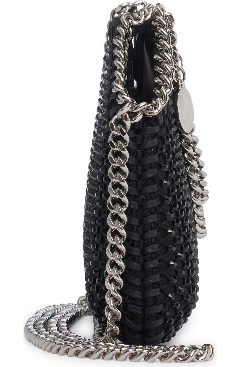 Stella McCartney Falabella Mini Crystal Shoulder Bag, Alternate, color,
