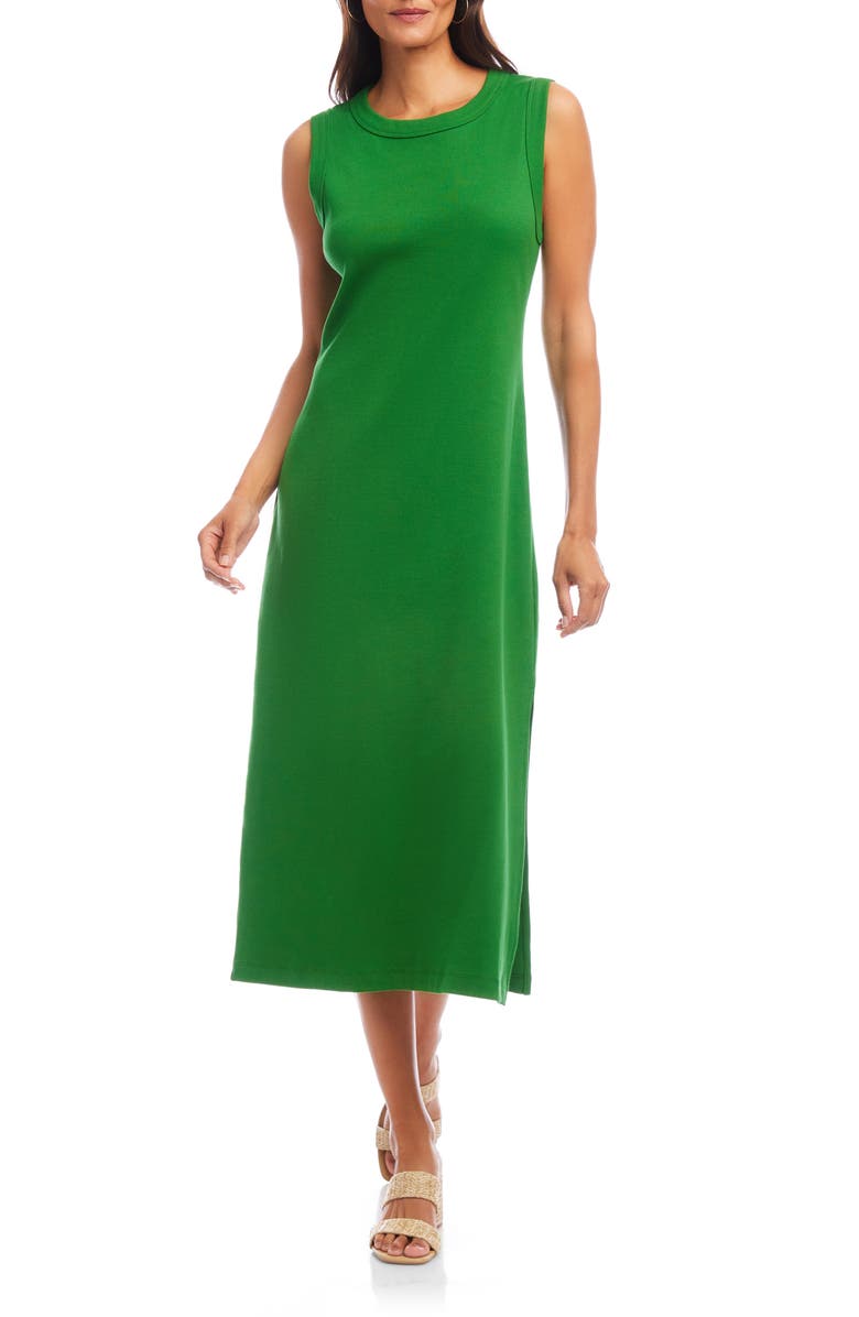 Karen Kane Sleeveless Knit Dress, Main, color, Emerald