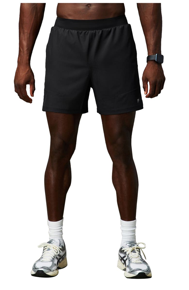 Fabletics The Fundamental Short II Lined 5", Alternate, color, Black/Black
