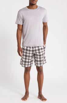 Crewneck T-Shirt & Shorts Pajama Set