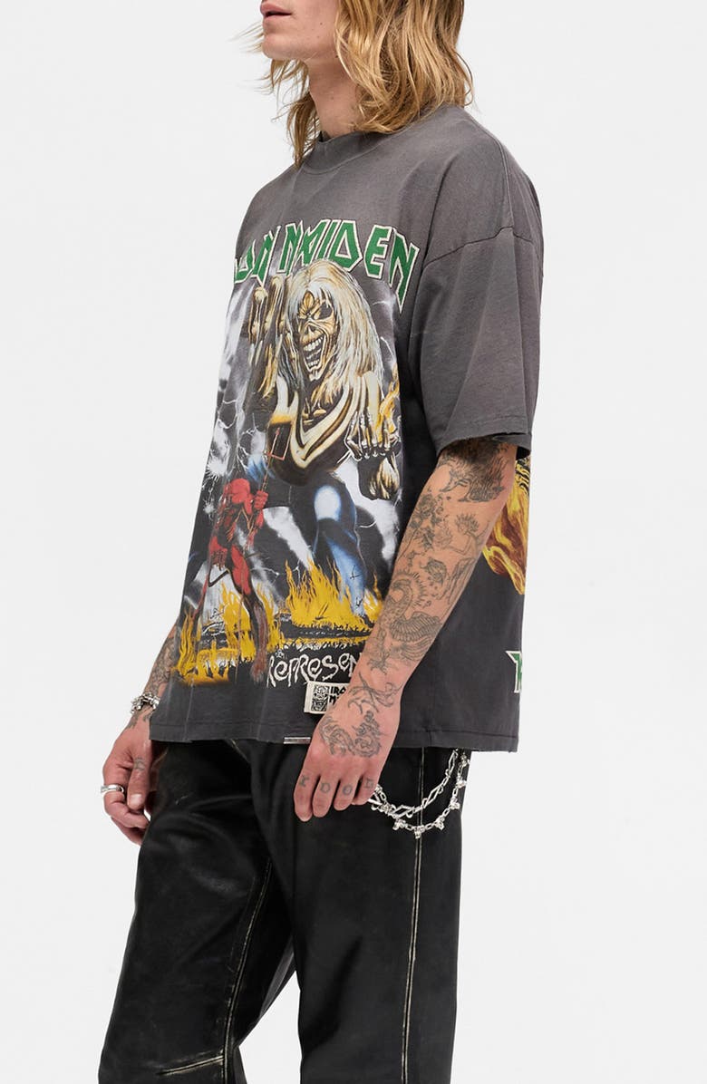 Represent Iron Maiden The Number Of the Best Graphic T-Shirt, Alternate, color, 