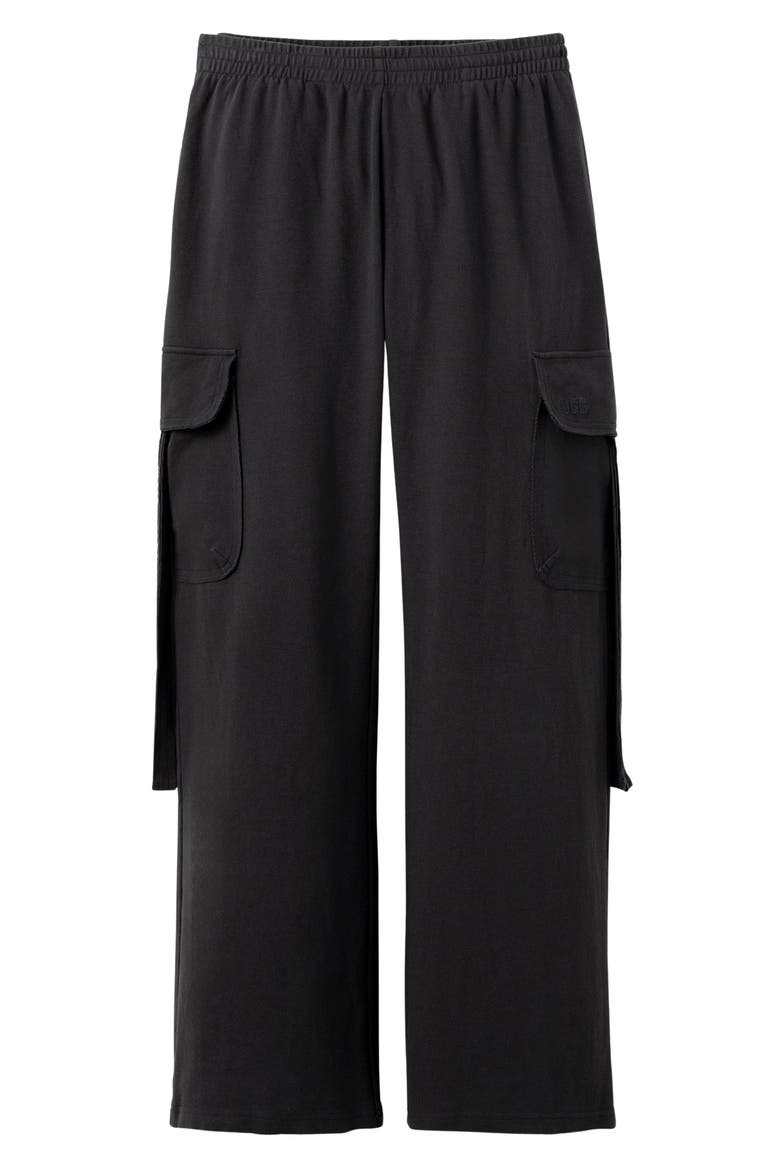 Ophira Cargo Pants, Alternate, color, INK