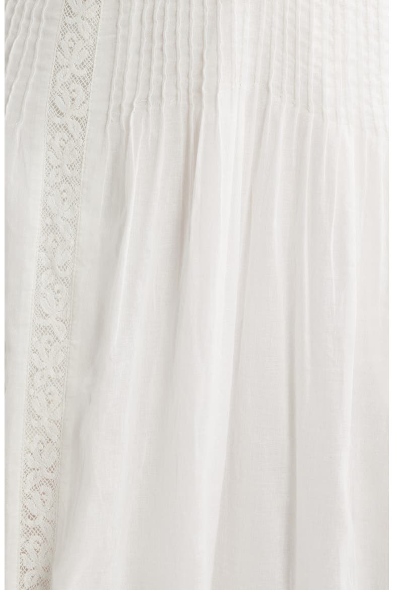 Suvi Lace Trim Cocktail Dress, Alternate, color, WHITE
