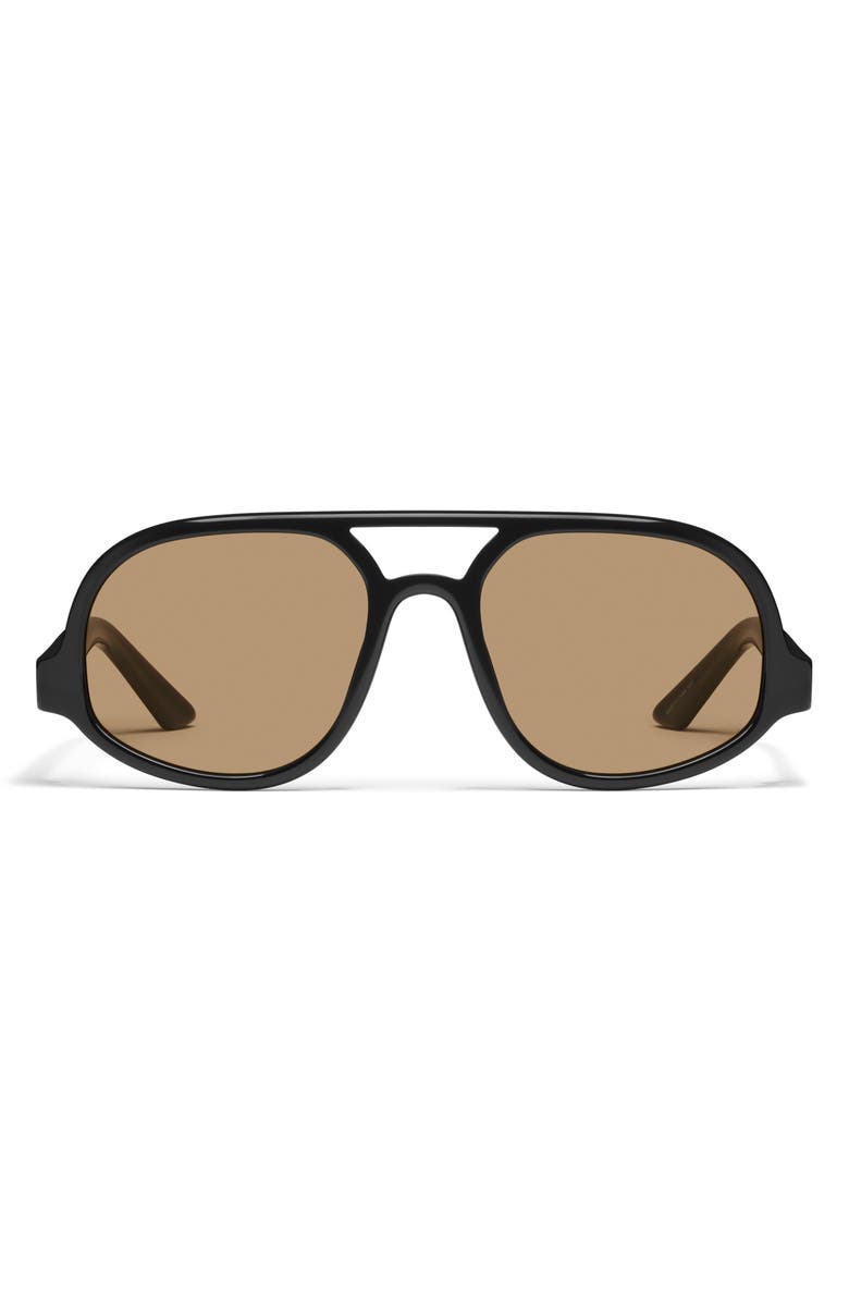 QUAY Jet Set 54mm Small Aviator Sunglasses, Main, color,