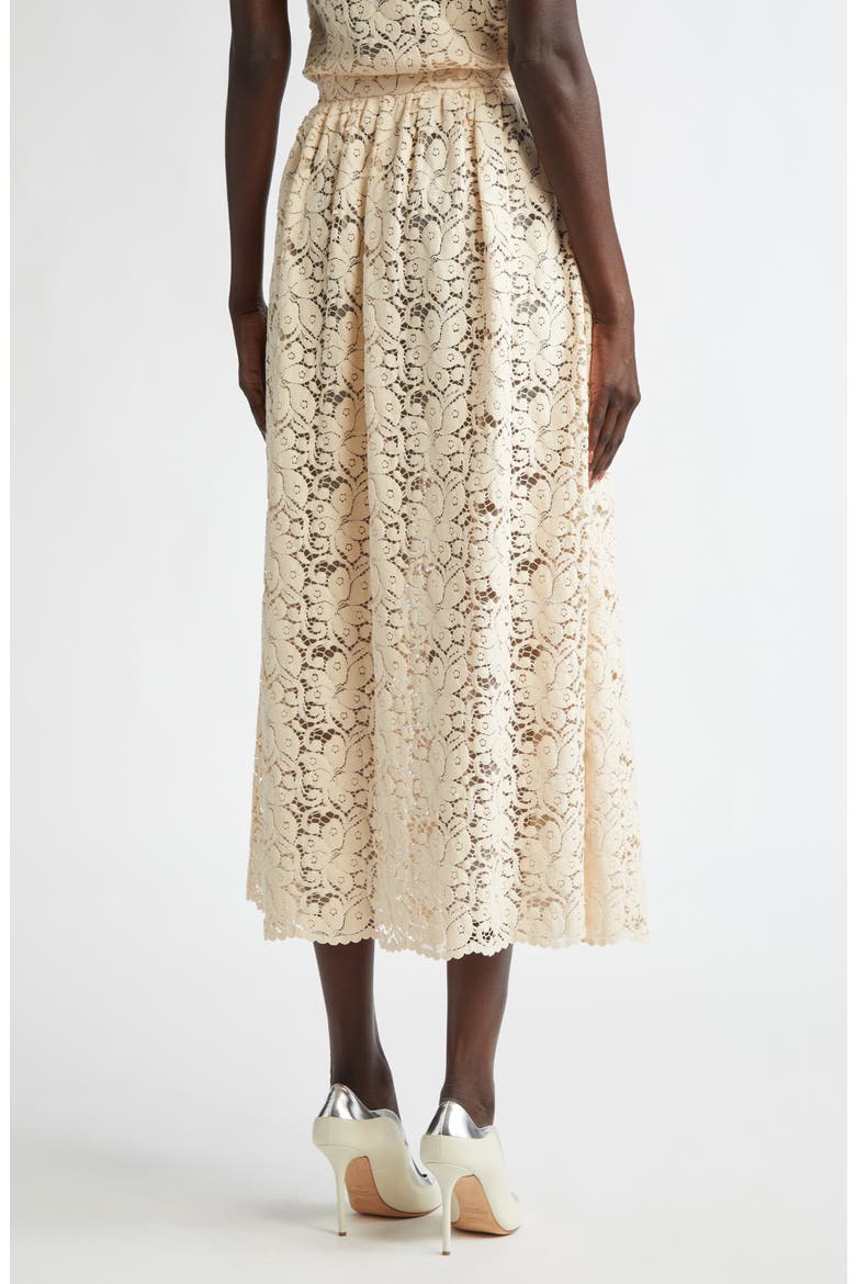 Floral Guipure Lace Midi Skirt, Alternate, color, PINK BLUSH