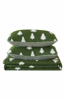 Woven & Weft Forest Lodge Reversible Quilt & Sham Set