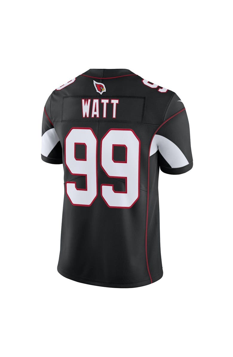 Nike Men's Nike J.J. Watt Black Arizona Cardinals Vapor Limited Jersey, Alternate, color, 
