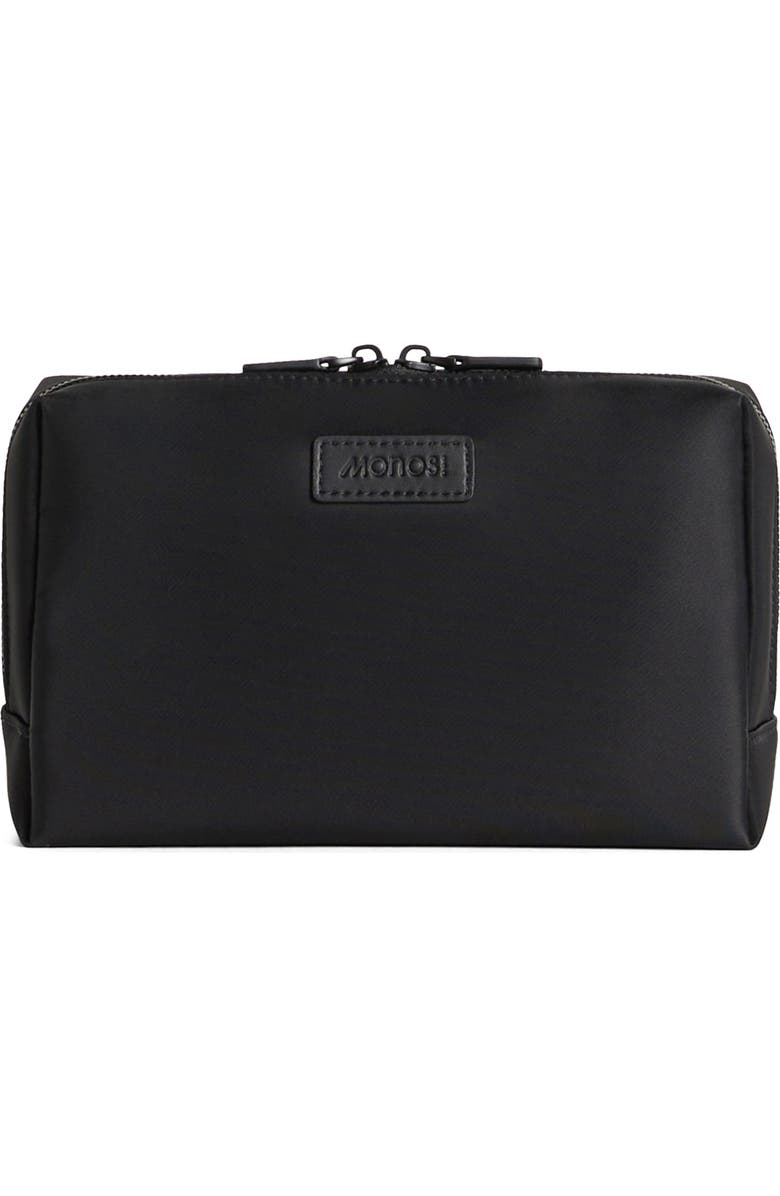 Monos Large Metro Toiletry Case, Main, color, Carbon Black