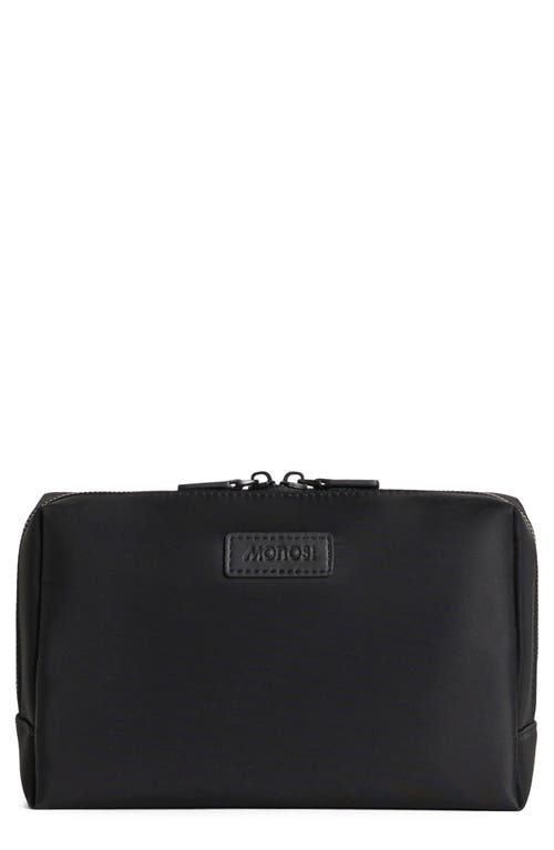 Monos Large Metro Toiletry Case in Carbon Black 