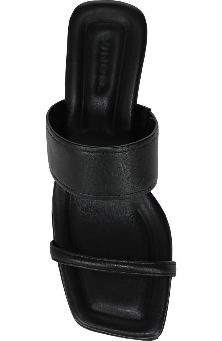 Vince Cora Kitten Heel Slide Sandal, Alternate, color, Black