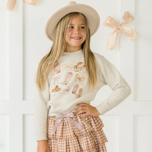 Sweet Wink Cowgirl Cutie Sweatshirt In Multi