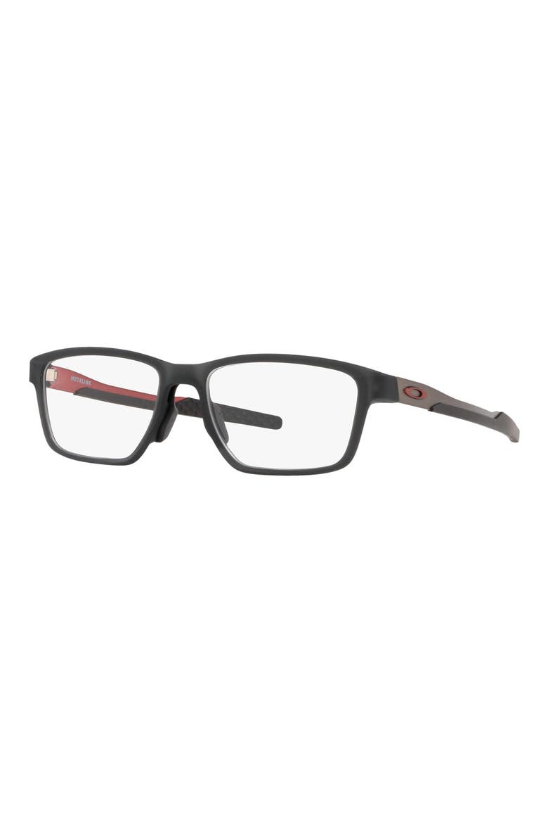 Metalink 57mm Rectangular Optical Glasses, Alternate, color, LITE GREY