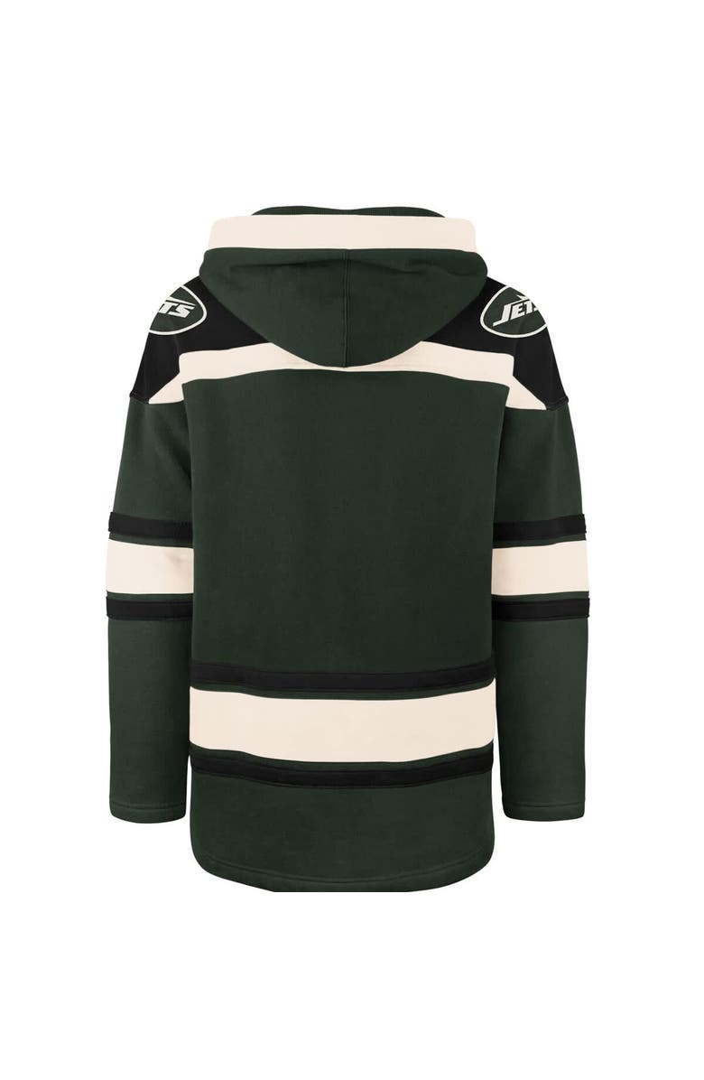 '47 Men's '47 Dark Green New York Jets Superior Lacer Hoodie, Alternate, color, Green