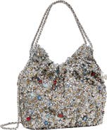 Tory Burch Fleming Embellished Mini Hobo