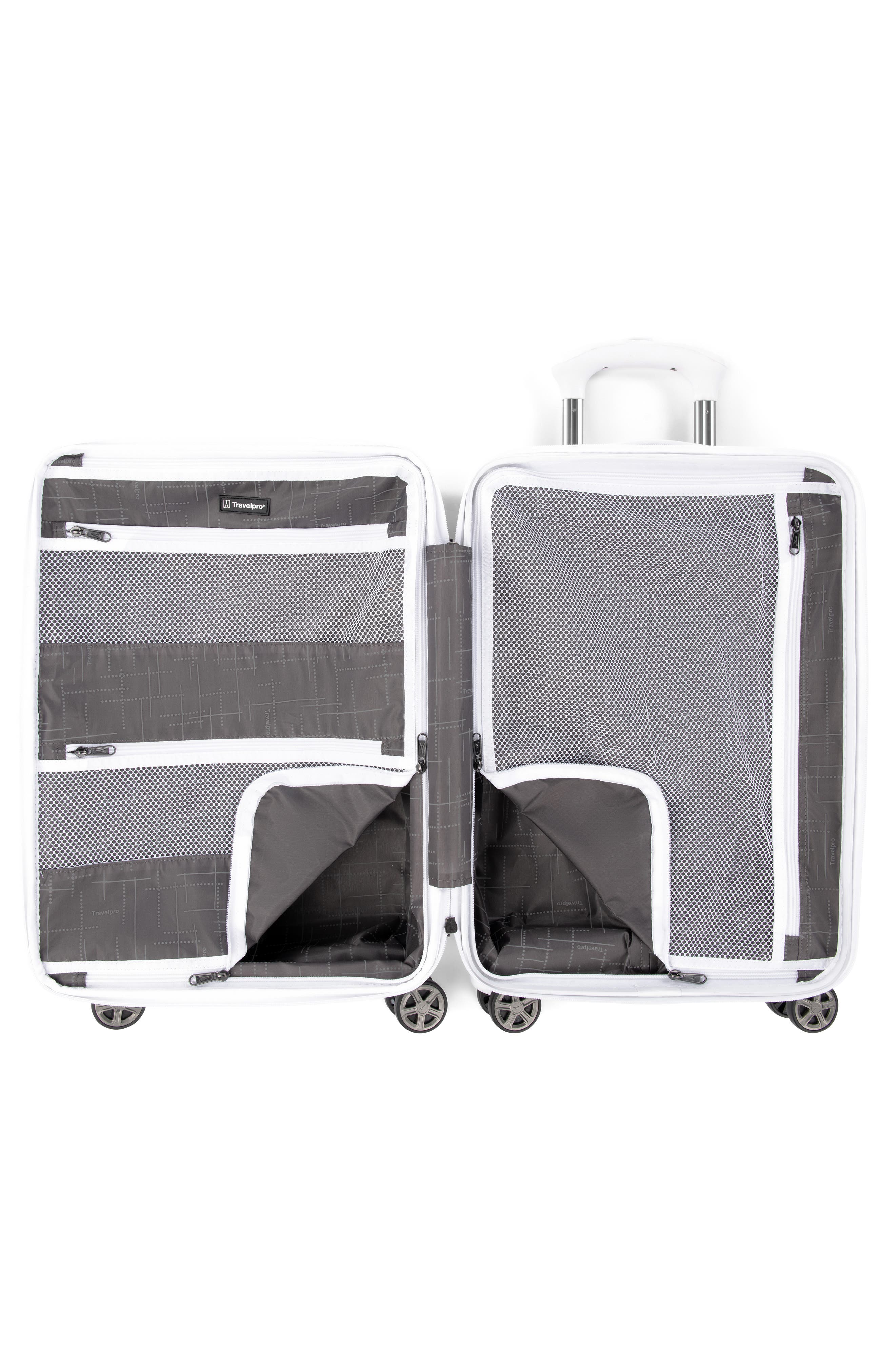 TRAVELPRO Rollmaster<sup>™</sup> Lite 20" Expandable Carry-on Hardside Spinner Luggage, Alternate, color, White