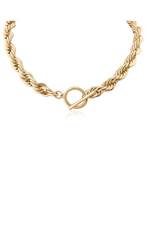 Rope Chain Collar Necklace