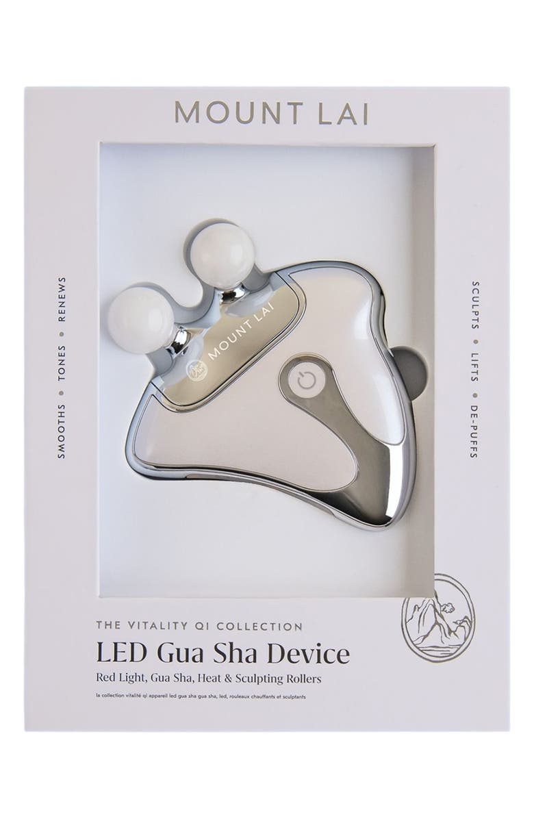 MOUNT LAI Vitality Qi LED Gua Sha Device, Alternate, color, White