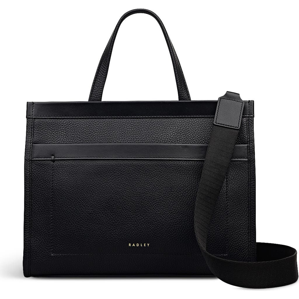 Radley Alba Place Small Ziptop Satchel Bag In Black