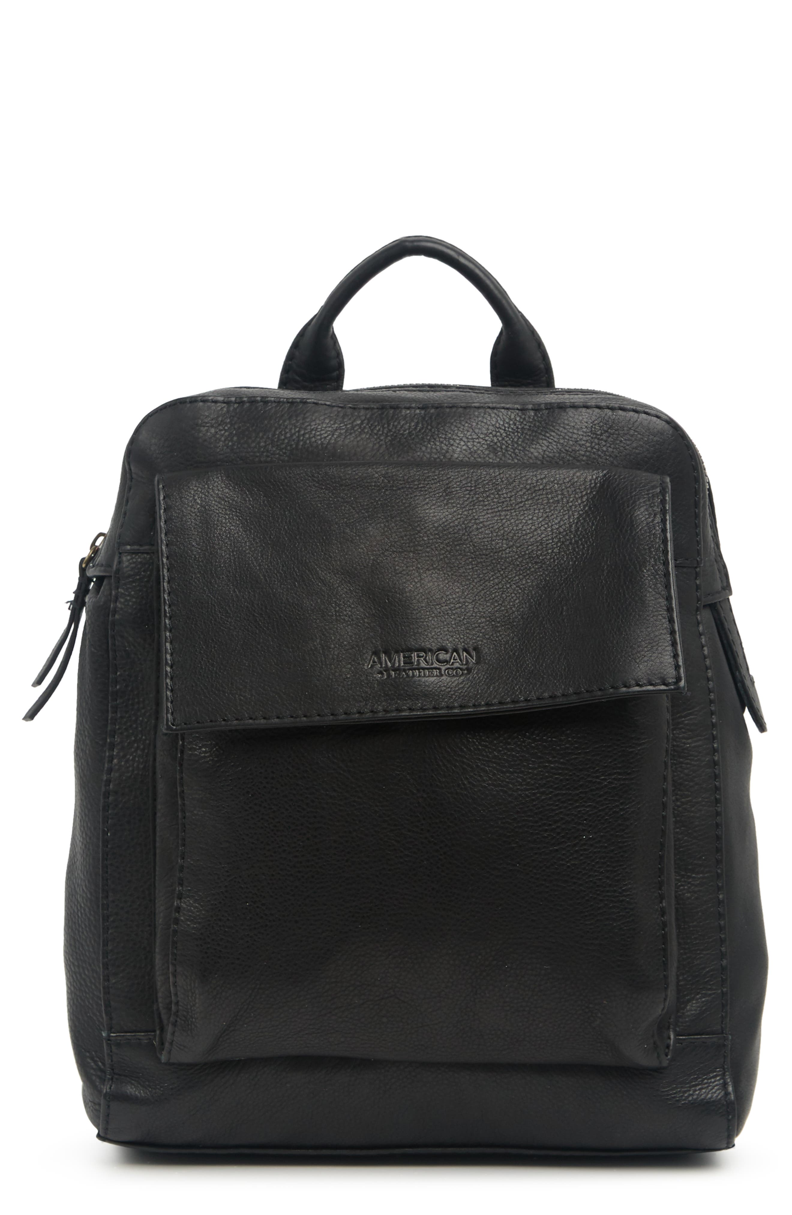 AMERICAN LEATHER CO. Celina Backpack, Main, color, 