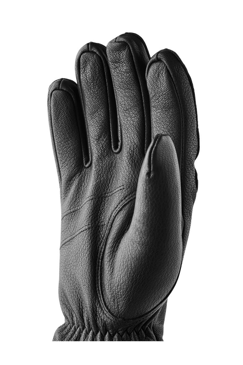 Keith Leather Gloves, Alternate, color, BLACK