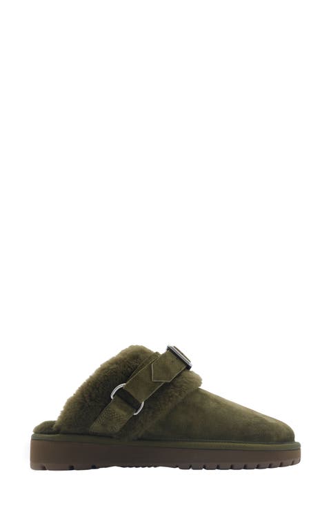 Snug Genuine Shearling Clog (Women)